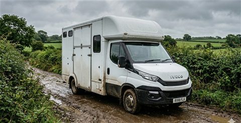 Horsebox vehicle